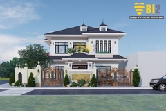 BIỆT THỰ 2 TẦNG MÁI NHẬT