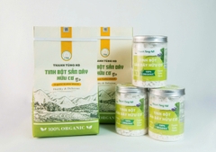 Hộp 350g (Cao cấp) Tinh bột sắn dây Hữu cơ Thanh Tùng NB
