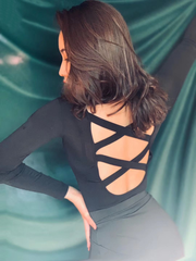 BODYSUIT HỞ LƯNG ĐAN DÂY CNULA101