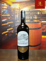 RƯỢU VANG PHÁP CASTELLO ROUX DE BEAUCES - MUA 1 THÙNG TẶNG 1 BỘ LY 450ML