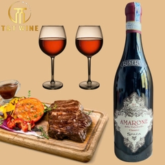 RƯỢU VANG Ý AMARRONE RISEVA SPADA 17 độ