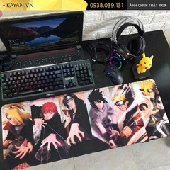 Lót chuột chống nước cỡ lớn 80x30cm dày 3mm NARUTO-21-80X30
