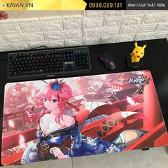 Lót chuột chống nước cỡ lớn 80x30cm dày 3mm HK-10-80X30