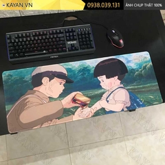 Lót chuột chống nước cỡ lớn 80x30cm dày 3mm GHIBLI-03-80X30