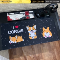 Lót chuột 80x30cm dày 4MM CUTE-55-80X30-4MM
