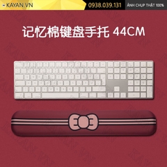 Kê tay đệm cao su non 44x8 Nơ đỏ KETAY-NODO-44X8