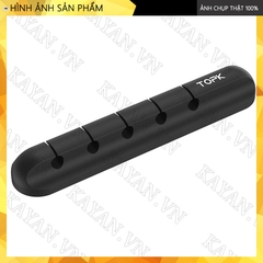 Kẹp cố định dây cáp sạc, tai nghe, dây phụ kiện đa năng làm gọn bàn làm việc, taplo xe hơi cực tiện dụng