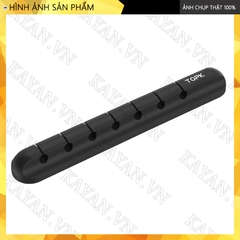 Kẹp cố định dây cáp sạc, tai nghe, dây phụ kiện đa năng làm gọn bàn làm việc, taplo xe hơi cực tiện dụng