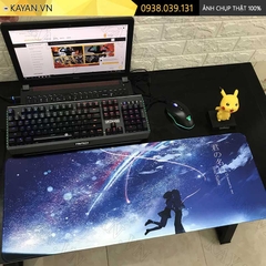 Lót chuột chống nước cỡ lớn 80x30cm dày 3mm YOURNAME-09-80X30