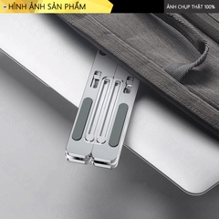 Giá đỡ Laptop, giá kê laptop hợp kim nhôm có thể điều chỉnh độ cao, dễ gấp gọn