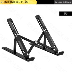 Giá đỡ Laptop, giá kê laptop hợp kim nhôm có thể điều chỉnh độ cao, dễ gấp gọn