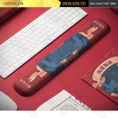 Kê tay đệm cao su non 44x8 I Love My Job KETAY-ILOVEMYJOB-44X8