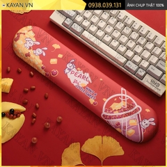 Kê tay đệm cao su non 36x8cm TRÀ SỮA KETAY-TRASUA-36X8