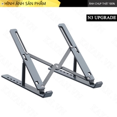 Giá đỡ Laptop, giá kê laptop hợp kim nhôm có thể điều chỉnh độ cao, dễ gấp gọn