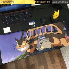 Lót chuột chống nước cỡ lớn 80x30cm dày 3mm TOTORO-05-80X30