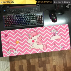 Lót chuột chống nước cỡ lớn 90x40cm dày 3mm CUTE-20-90X40