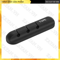 Kẹp cố định dây cáp sạc, tai nghe, dây phụ kiện đa năng làm gọn bàn làm việc, taplo xe hơi cực tiện dụng