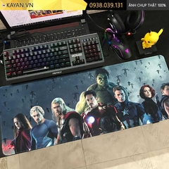 Lót chuột chống nước cỡ lớn 80x30cm dày 3mm AVENGERS-18-80X30