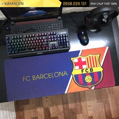 Lót chuột chống nước cỡ lớn 90x40cm dày 3mm FOOTBALL-03-90X40