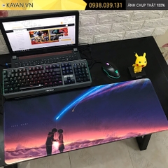 Lót chuột chống nước cỡ lớn 90x40cm dày 3mm YOURNAME-01-90X40