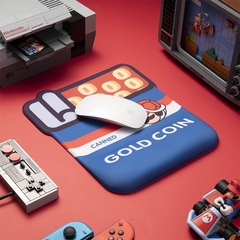 Lót chuột 3D đệm cao su silicon Gold Coin LOTCHUOT3D-GOLDCOIN