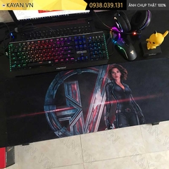 Lót chuột chống nước cỡ lớn 80x30cm dày 3mm AVENGERS-15-80X30