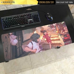 Lót chuột chống nước cỡ lớn 80x30cm dày 3mm GHIBLI-05-80X30