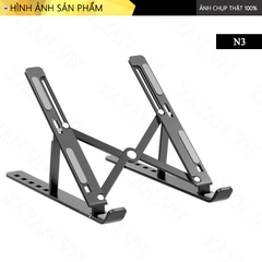 Giá đỡ Laptop, giá kê laptop hợp kim nhôm có thể điều chỉnh độ cao, dễ gấp gọn