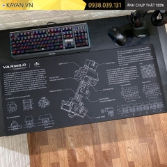 Lót chuột chống nước cỡ lớn 90x40cm dày 3mm VARMILO-07-90X40