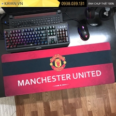 Lót chuột chống nước cỡ lớn 90x40cm dày 3mm FOOTBALL-04-90X40