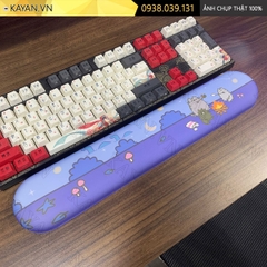 Kê tay đệm cao su non 36x8cm Mèo con KETAY-CUTE78-36X8