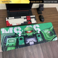Lót chuột chống nước cỡ lớn 80x30cm dày 3mm GUNDAM-14-80X30