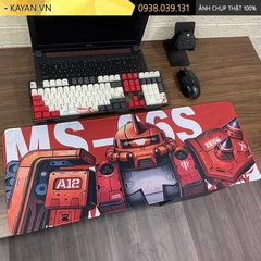 Lót chuột chống nước cỡ lớn 80x30cm dày 3mm GUNDAM-15-80X30