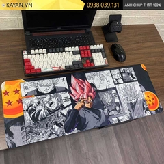 Lót chuột chống nước cỡ lớn 80x30cm dày 3mm DRAGONBALL-11-80X30