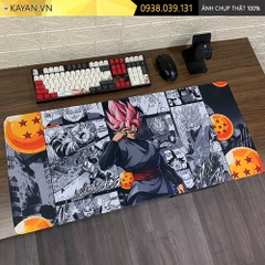 Lót chuột chống nước cỡ lớn 90x40cm dày 3mm DRAGONBALL-11-90X40