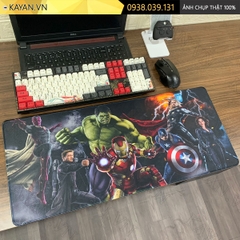 Lót chuột chống nước cỡ lớn 70x30cm dày 3mm AVENGERS-17-70X30