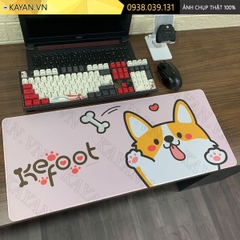 Lót chuột chống nước cỡ lớn 70x30cm dày 3mm CUTE-60-70X30