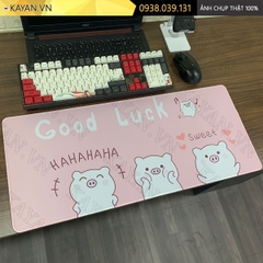 Lót chuột chống nước cỡ lớn 70x30cm dày 3mm CUTE-32-70X30