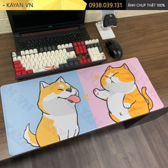 Lót chuột chống nước cỡ lớn 70x30cm dày 3mm CUTE-65-70X30