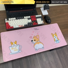 Lót chuột chống nước cỡ lớn 70x30cm dày 3mm CUTE-22-70X30