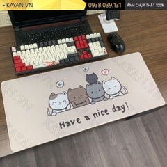 Lót chuột chống nước cỡ lớn 70x30cm dày 3mm CUTE-68-70X30