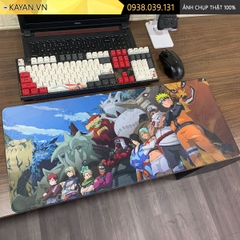 Lót chuột chống nước cỡ lớn 70x30cm dày 3mm NARUTO-10-70X30