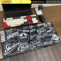 Lót chuột chống nước cỡ lớn 70x30cm dày 3mm STICKER-04-70X30