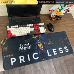 Lót chuột chống nước cỡ lớn 80x30cm dày 3mm FOOTBALL-06-80X30