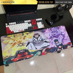 Lót chuột chống nước cỡ lớn 80x30cm dày 3mm NARUTO-27-80X30