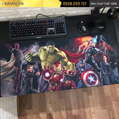 Lót chuột chống nước cỡ lớn 90x40cm dày 3mm AVENGERS-17-90X40