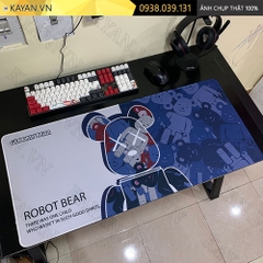 Lót chuột chống nước cỡ lớn 90x40cm dày 3mm BEARBRICK-07-90X40