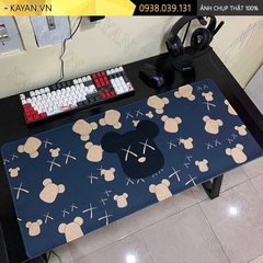 Lót chuột chống nước cỡ lớn 80x30cm dày 3mm BEARBRICK-05-80X30