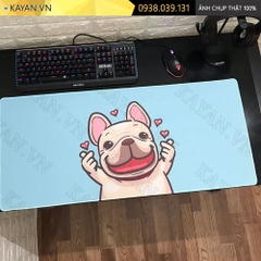 Lót chuột chống nước cỡ lớn 90x40cm dày 3mm CUTE-12-90X40