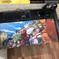 Lót chuột chống nước cỡ lớn 90x40cm dày 3mm NARUTO-15-90X40